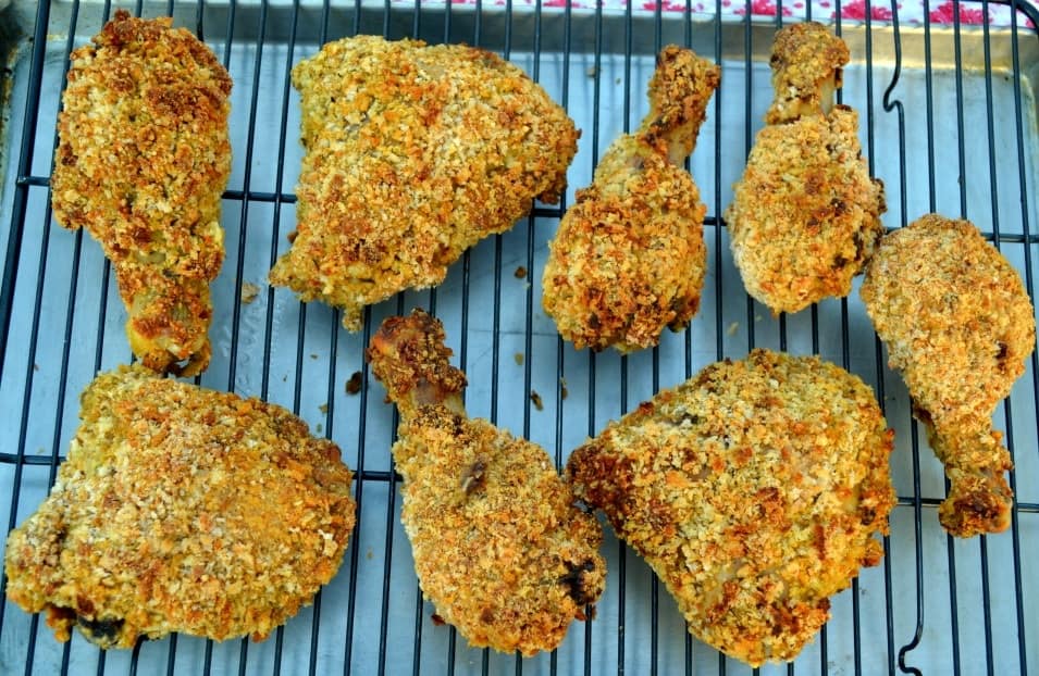Spicy Oven Fried Chicken