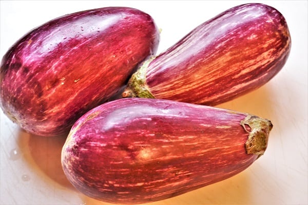 purple graffiti eggplant
