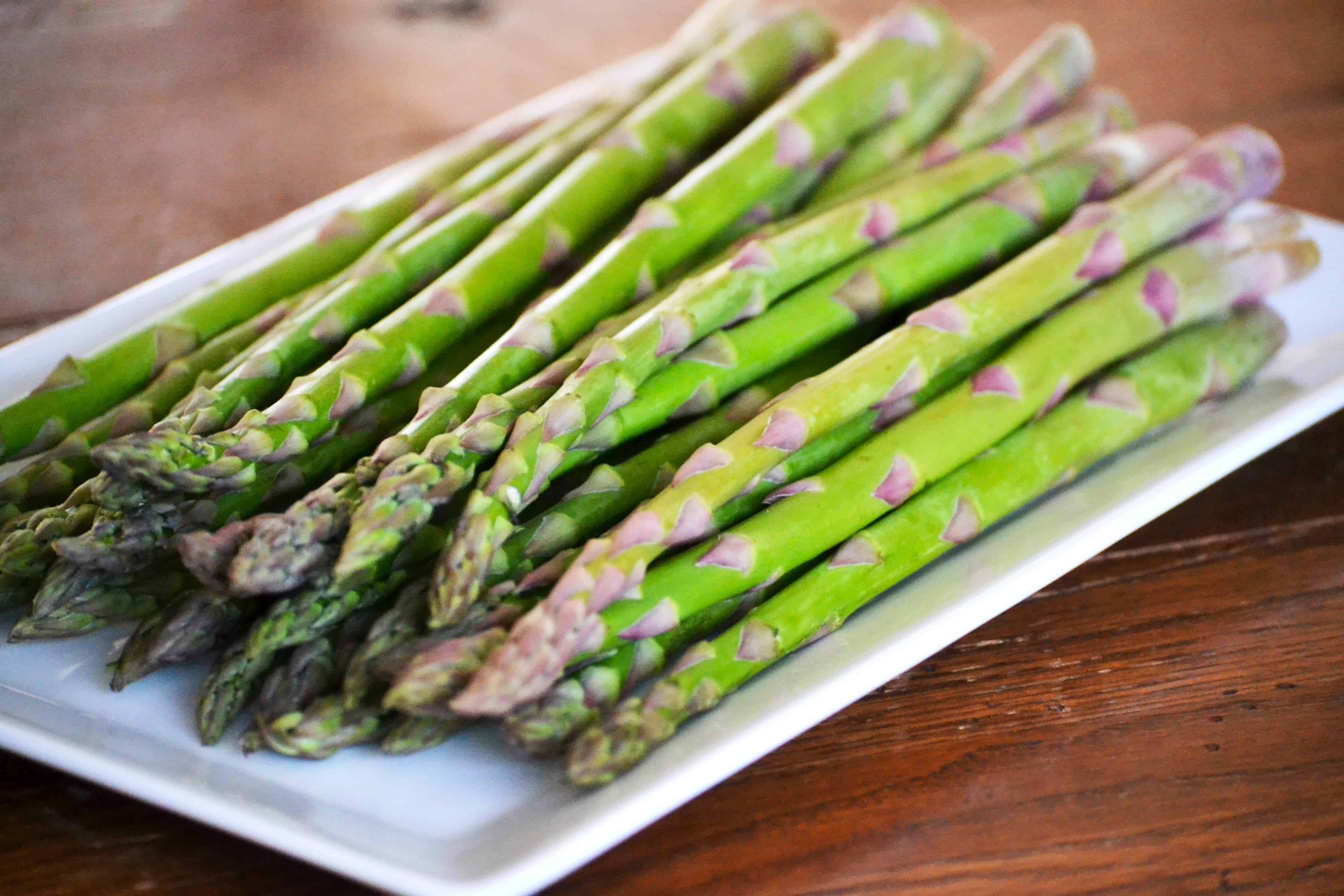 Oven Roasted Asparagus with Lemon Zest Jersey Girl Cooks
