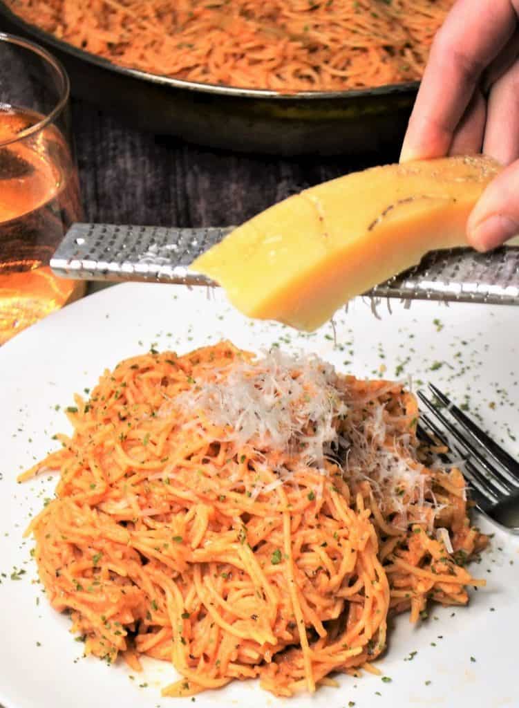 Angel Hair Pasta With Blush Sauce Jersey Girl Cooks