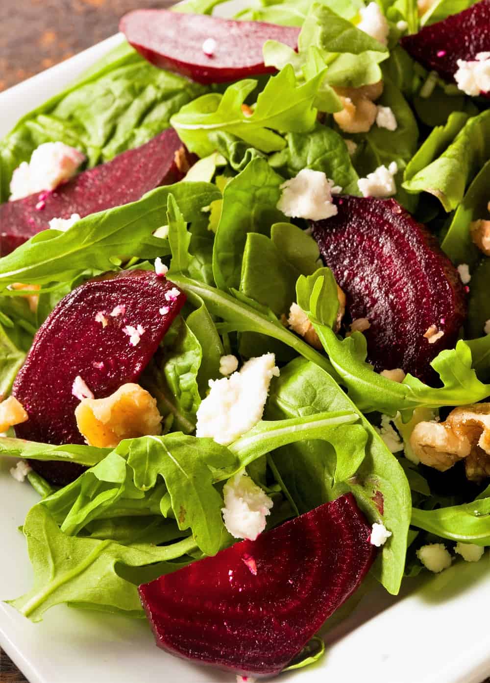 Beet and Goat Cheese Salad with Toasted Walnuts Jersey Girl Cooks