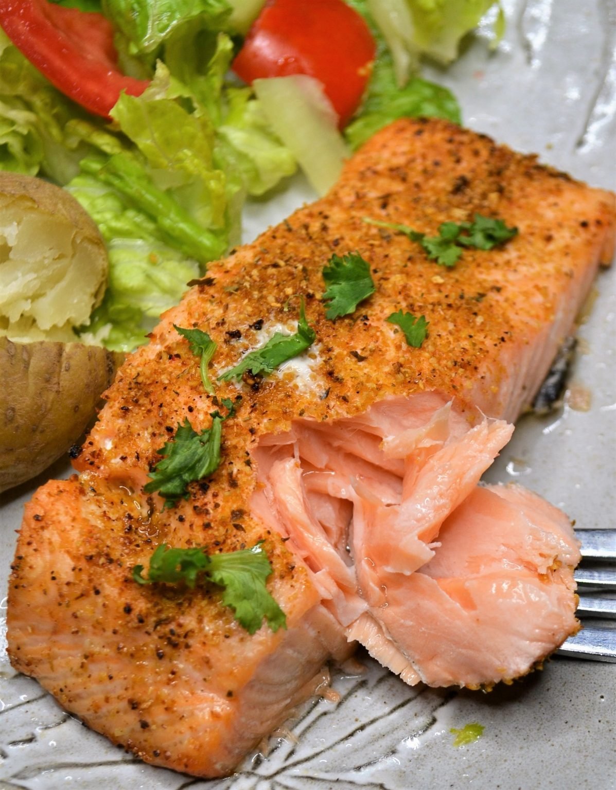 Air Fryer Cajun Salmon Recipe Jersey Girl Cooks