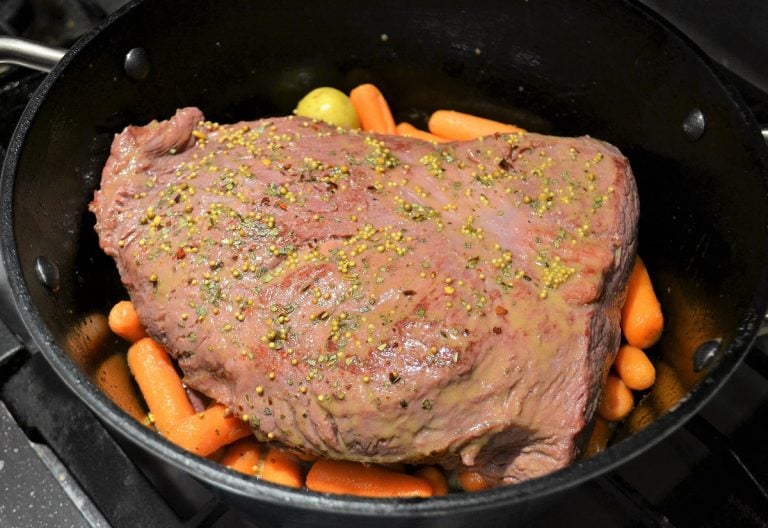 Dutch Oven Corned Beef and Cabbage Jersey Girl Cooks