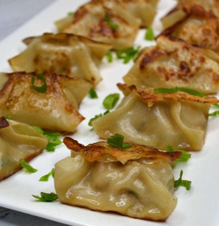 Pan Fried Dumplings with Ground Veal Jersey Girl Cooks
