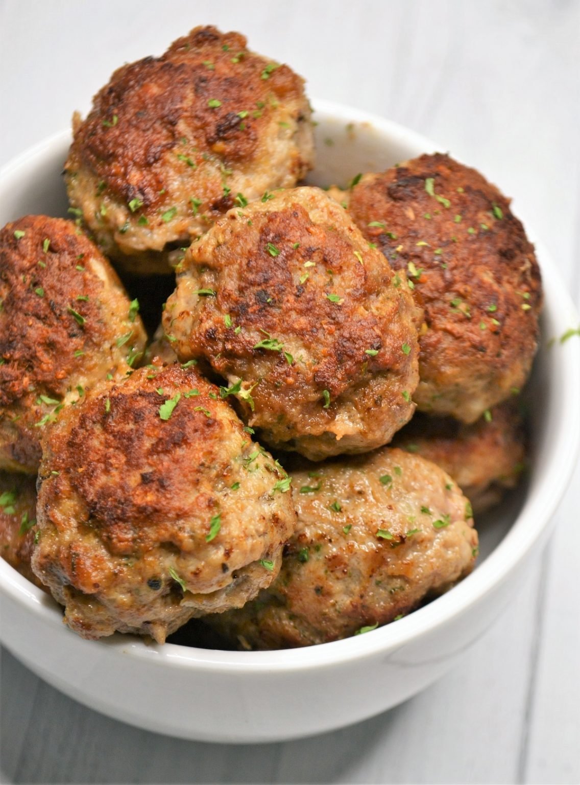 Easy Basic Pan Fried Meatballs Jersey Girl Cooks