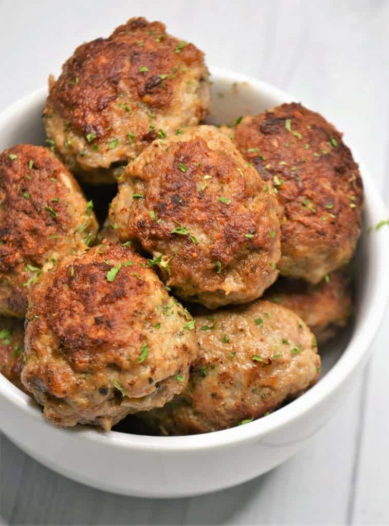 Easy Basic Pan Fried Meatballs Jersey Girl Cooks