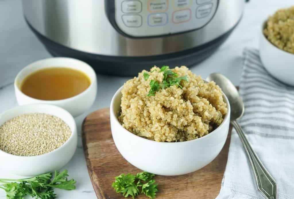Pressure Cooker or Instant Pot Quinoa Jersey Girl Cooks
