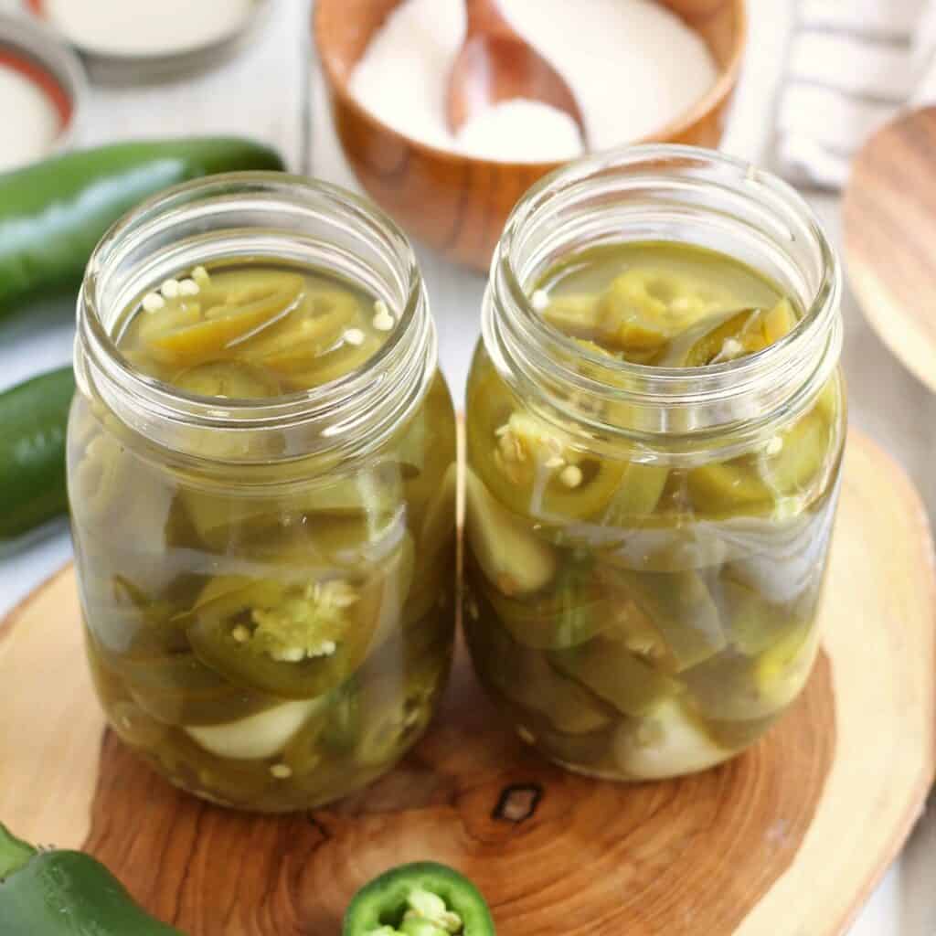 Easy Refrigerator Pickled Jalapenos Jersey Girl Cooks