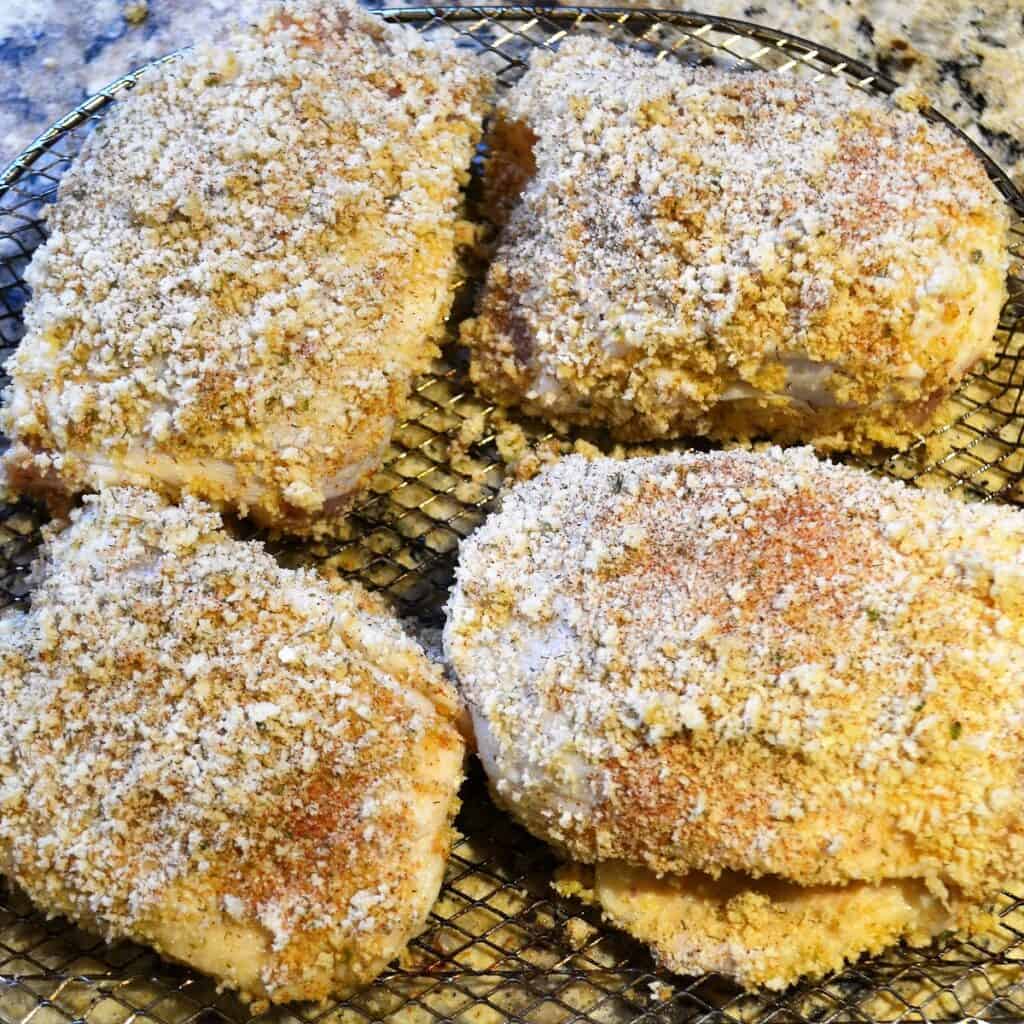 Crispy Air Fryer Panko Chicken Thighs Jersey Girl Cooks