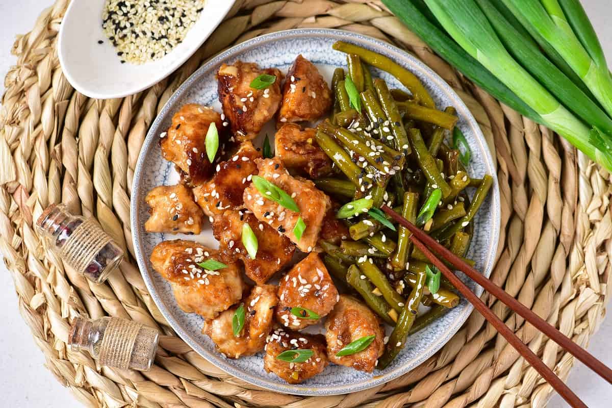 Chinese Chicken and Green Beans