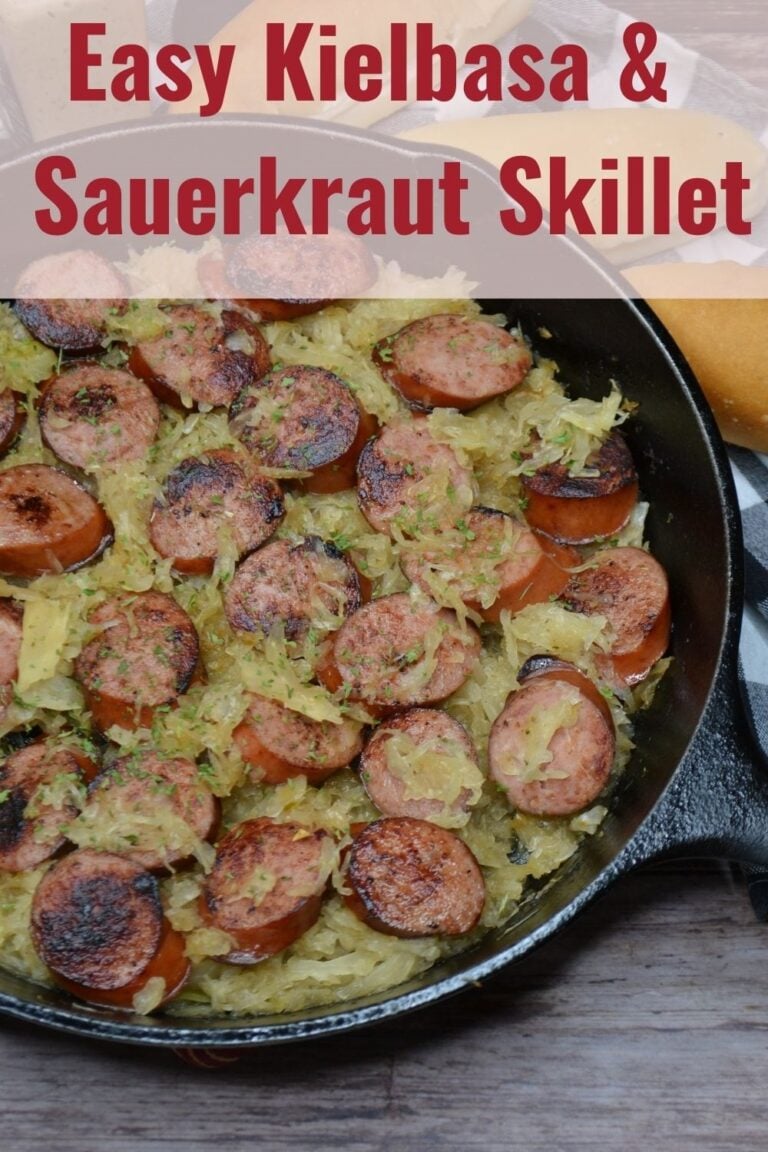 Easy Kielbasa and Sauerkraut Jersey Girl Cooks