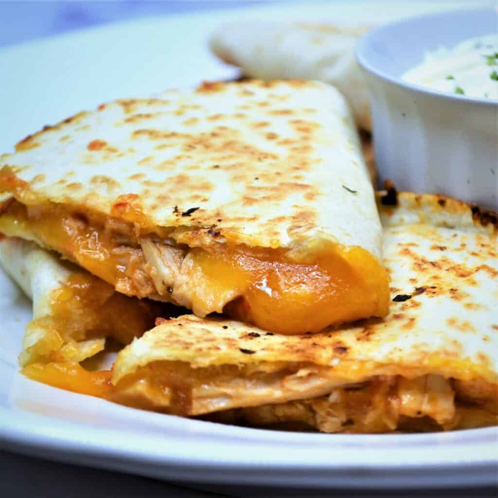 Air Fryer Chicken Quesadillas Jersey Girl Cooks