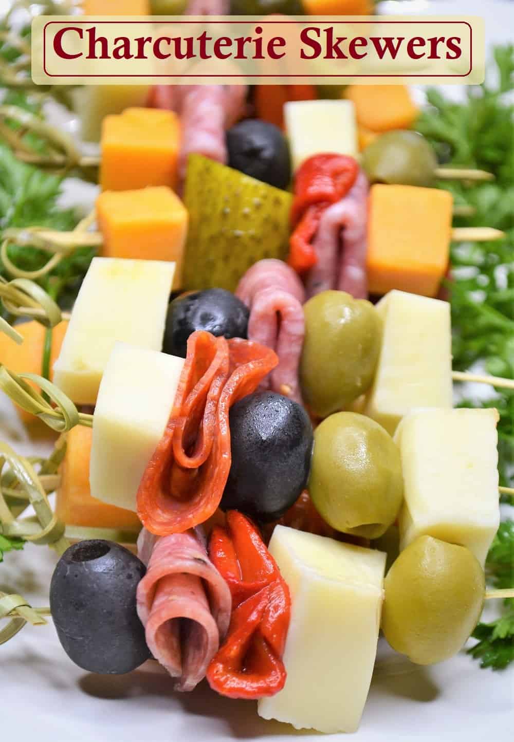 Quick & Easy Charcuterie Skewers - The Oregon Dietitian