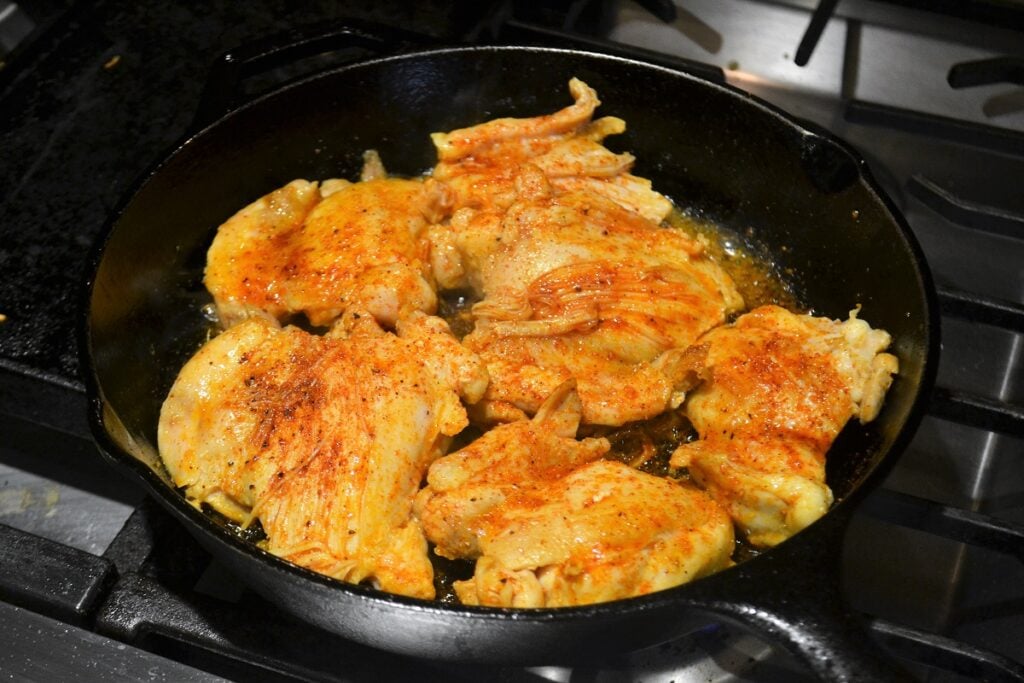 Pan Seared Boneless Chicken Thighs Jersey Girl Cooks