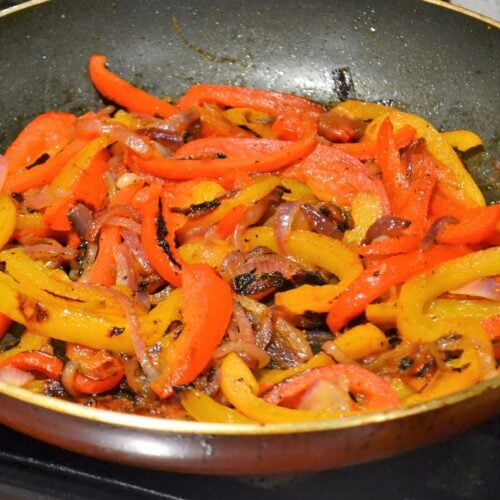 Quick and Easy Sauteed Peppers and Onions Recipe