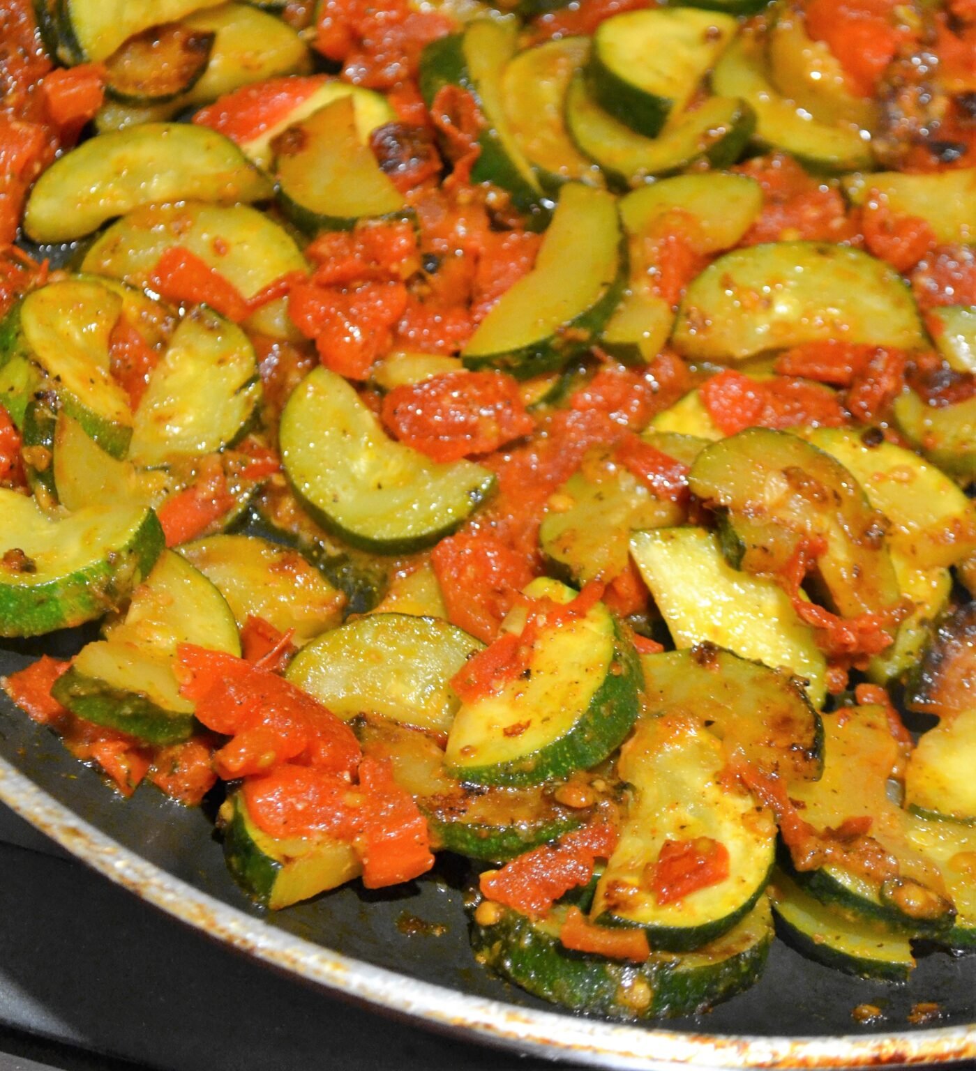 Sauteed Zucchini and Tomatoes Jersey Girl Cooks