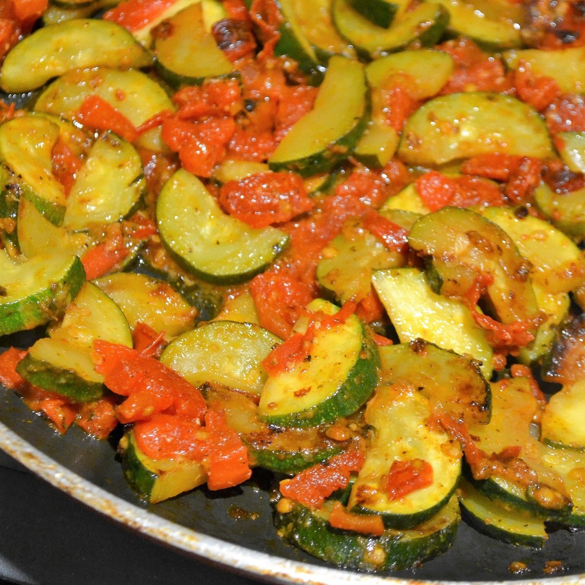 Sauteed Zucchini and Tomatoes Jersey Girl Cooks